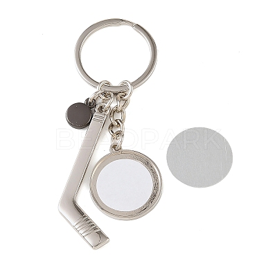Hockey Alloy Sublimation Blanks Keychains AL-CBAF9A1-02P-06-1
