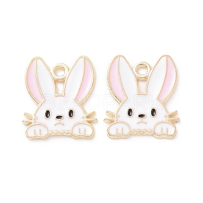 Alloy Enamel Pendants PALLOY-D015-08E-1