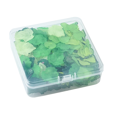 76G 8 Style Transparent Acrylic Pendants OACR-FS0001-15-1