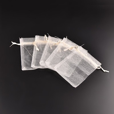 Organza Gift Bags with Drawstring X-OP-R016-13x18cm-19-1