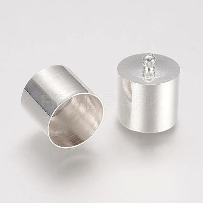 Brass Cord Ends KK-D219-8x4-S-1