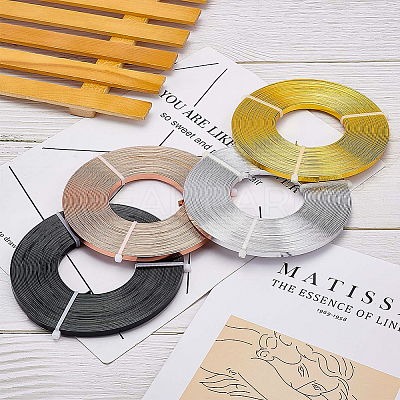 Flat Aluminum Wire AW-BC0003-19B-1