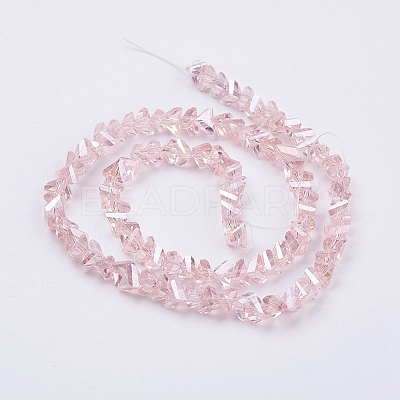 Electroplate Glass Beads Strands EGLA-J145-6mm-AB02-1