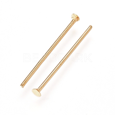 304 Stainless Steel Flat Head Pins STAS-L238-006H-G-1