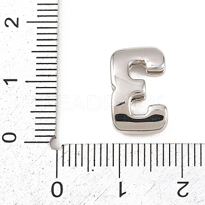 Number 3 Brass Beads KK-B167-B167-26P-03-1
