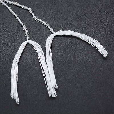 Natural White Topaz Bead Strands G-G914-2mm-13-1