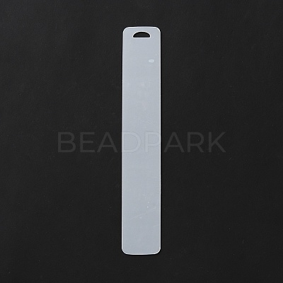 Transparent Blank Acrylic Bookmarks DIY-WH20007-63A-1