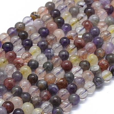 Natural Auralite 23 Beads Strands G-D0013-69A-1