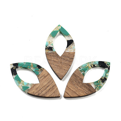 Walnut Wood Pendants FIND-Z050-06G-1