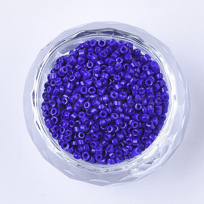 Glass Cylinder Beads SEED-Q036-01A-D01-1