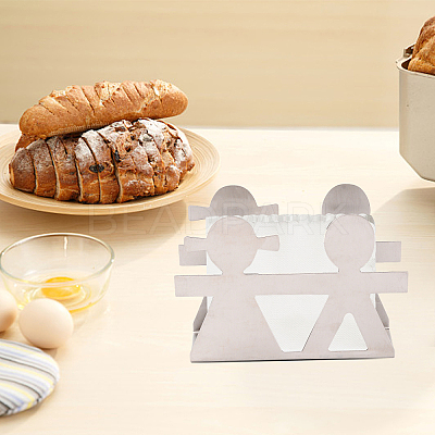 304 Stainless Steel Napkin Holder DJEW-GF0001-15-1