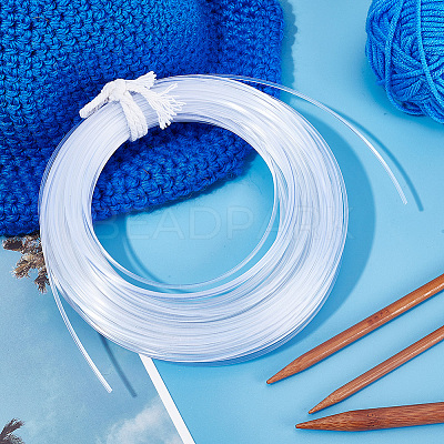 Hollow PVC Boning for Bridal Dress Bustle FIND-WH0018-40B-1