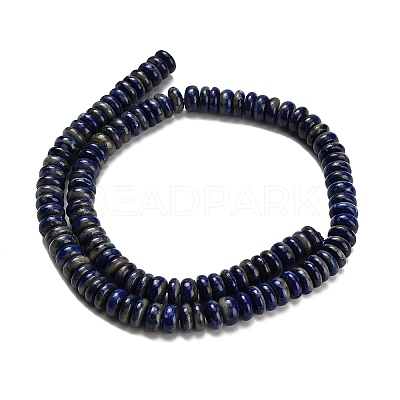 Natural Lapis Lazuli Beads Strands G-H329-B01-5x8mm-1