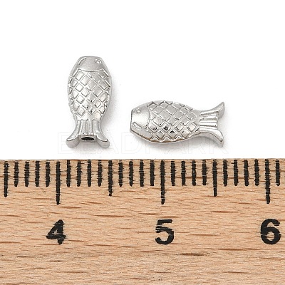 304 Stainless Steel Beads X-STAS-Q358-02P-1