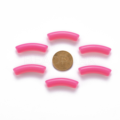 Opaque Acrylic Beads X-MACR-S372-002B-S005-1