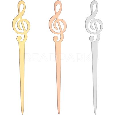 3Pcs 3 Colors Stainless Steel Sealing Wax Mixing Stirrers STAS-UN0040-10-1