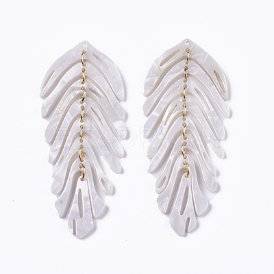 Cellulose Acetate(Resin) Big Pendants X-KY-S163-001E-1