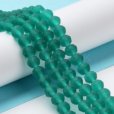 Transparent Glass Beads Strands EGLA-A034-T2mm-MD18-1
