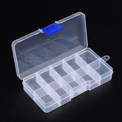 10 Compartment Organiser Storage Plastic Box C006Y-1