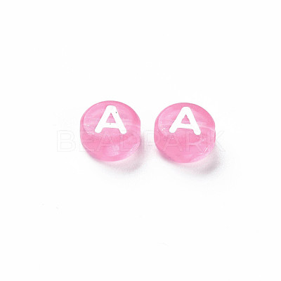 Transparent Acrylic Beads TACR-N002-04I-1