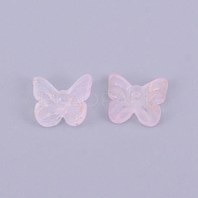 Transparent & Frosted Glass Beads KY-CJC0004-02K-1