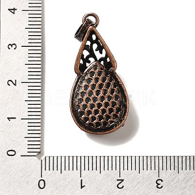 Natural Tiger Eye Pendants G-H065-01R-16-1