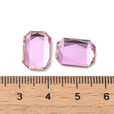 Glass Rhinestone Cabochons RGLA-P037-14A-D223-1