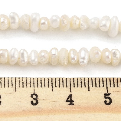 Natural Keshi Pearl Cultured Freshwater Pearl Beads Strands PEAR-C003-31D-1