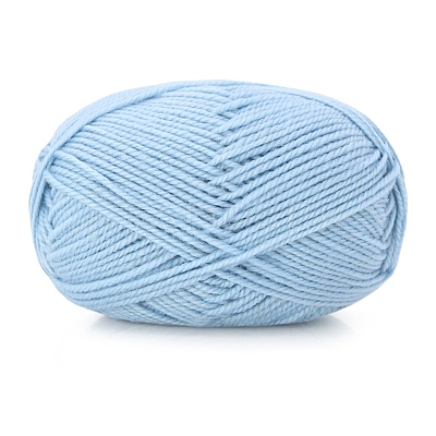 Mercerized Silk Wool Knitting Crochet Yarn PW-WGE3D48-08-1