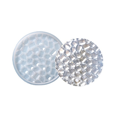 Silicone Diamond Texture Cup Mat Molds X-DIY-C061-04E-1