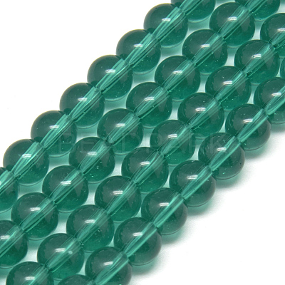 Glass Beads Strands GR6mm53Y-1