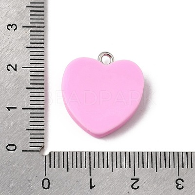 Opaque Resin Pendants RESI-C079-04D-01-1