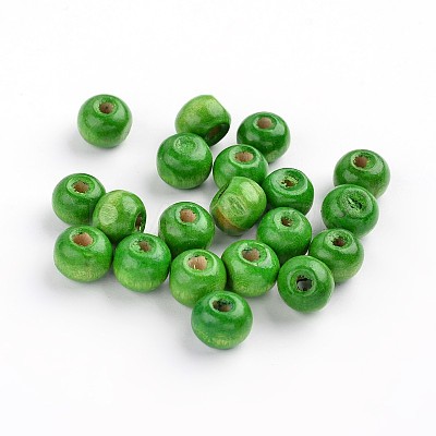 Natural Wood Beads X-YTB022-13-1