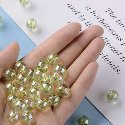 Transparent Acrylic Beads MACR-S370-B12mm-728-1