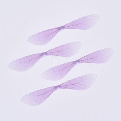 Polyester Fabric Wings Crafts Decoration FIND-S322-002H-1