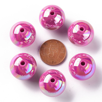 Opaque Acrylic Beads X-MACR-S370-D20mm-A13-1