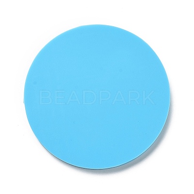 DIY Mother's Day Theme Flat Round Pendant Silicone Molds LS-SIMO-H010-02J-1