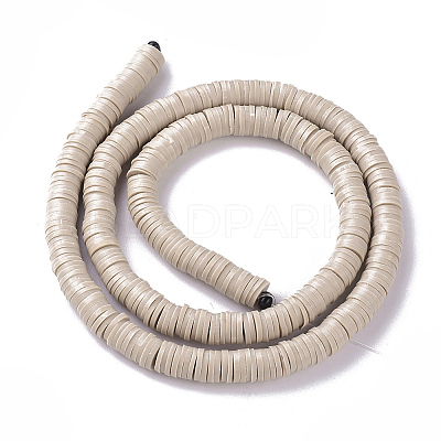 Handmade Polymer Clay Beads X-CLAY-R067-6.0mm-02-1