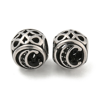 304 Stainless Steel Beads Rhinestone Settings STAS-O002-01C-AS-1