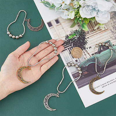 1 Set Iron Shower Curtain Rings HJEW-FH0001-45-1
