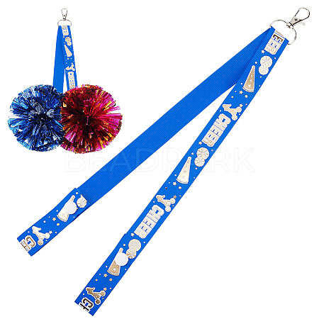 Cloth Pom Pom Holder for Backpack Cheer AJEW-WH20042-69A-1