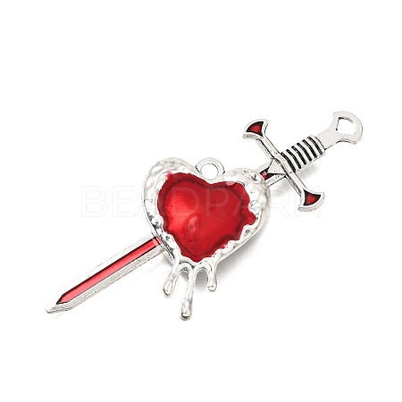 Alloy Enamel Big Pendants AL-CBA5334-02AS-01-1