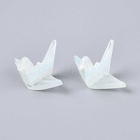 Opaque Acrylic Beads BACR-T001-12C-1