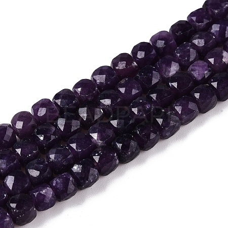 Natural Sugilite Beads Strands G-N342-128-1