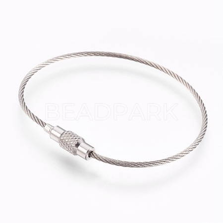 304 Stainless Steel Bracelet Making BJEW-F167-04P-A-1