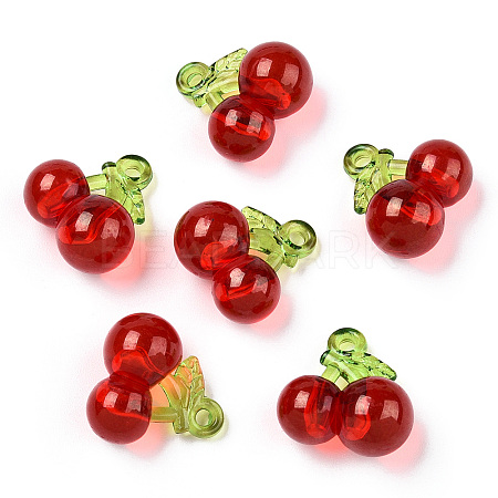 Transparent Acrylic Pendants X-TACR-CJC0010-04-1
