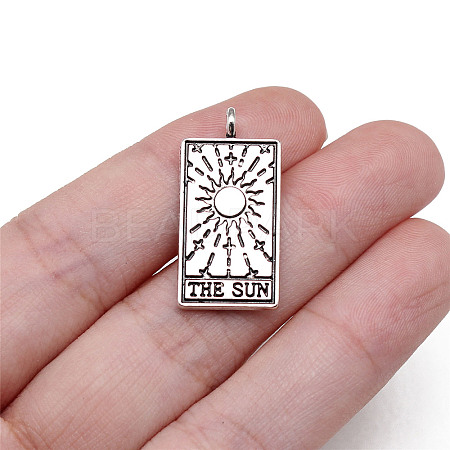Tibetan Style Alloy Pendants LS-TARO-PW0001-01B-1