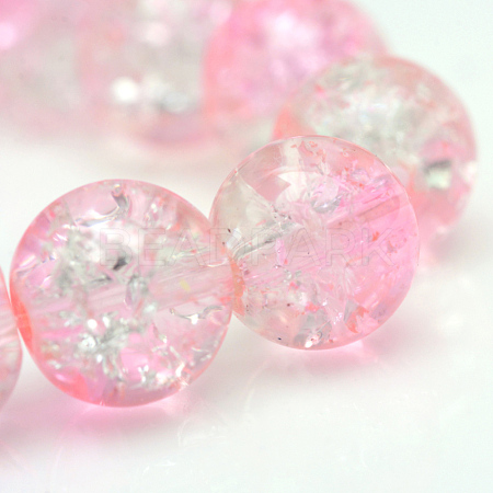 Baking Paint Crackle Glass Beads Strands X-CCG-S001-6mm-02-1