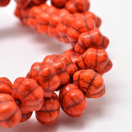 Dyed Synthetic Turquoise Bead Strands G-M148-02-C-1
