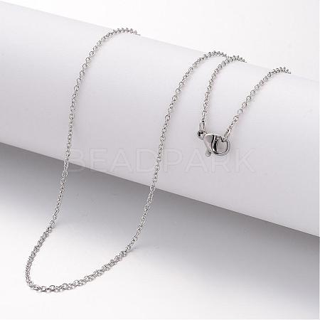 304 Stainless Steel Necklace MAK-K004-15P-1